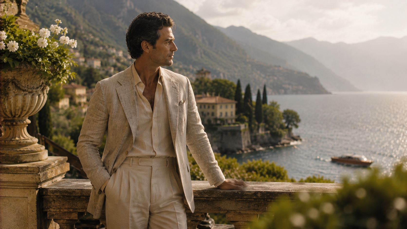 Como campaign — relaxed luxury